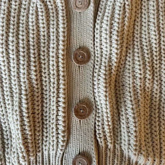 Babaa Cardigan No18 Natural - Picture 4 of 6